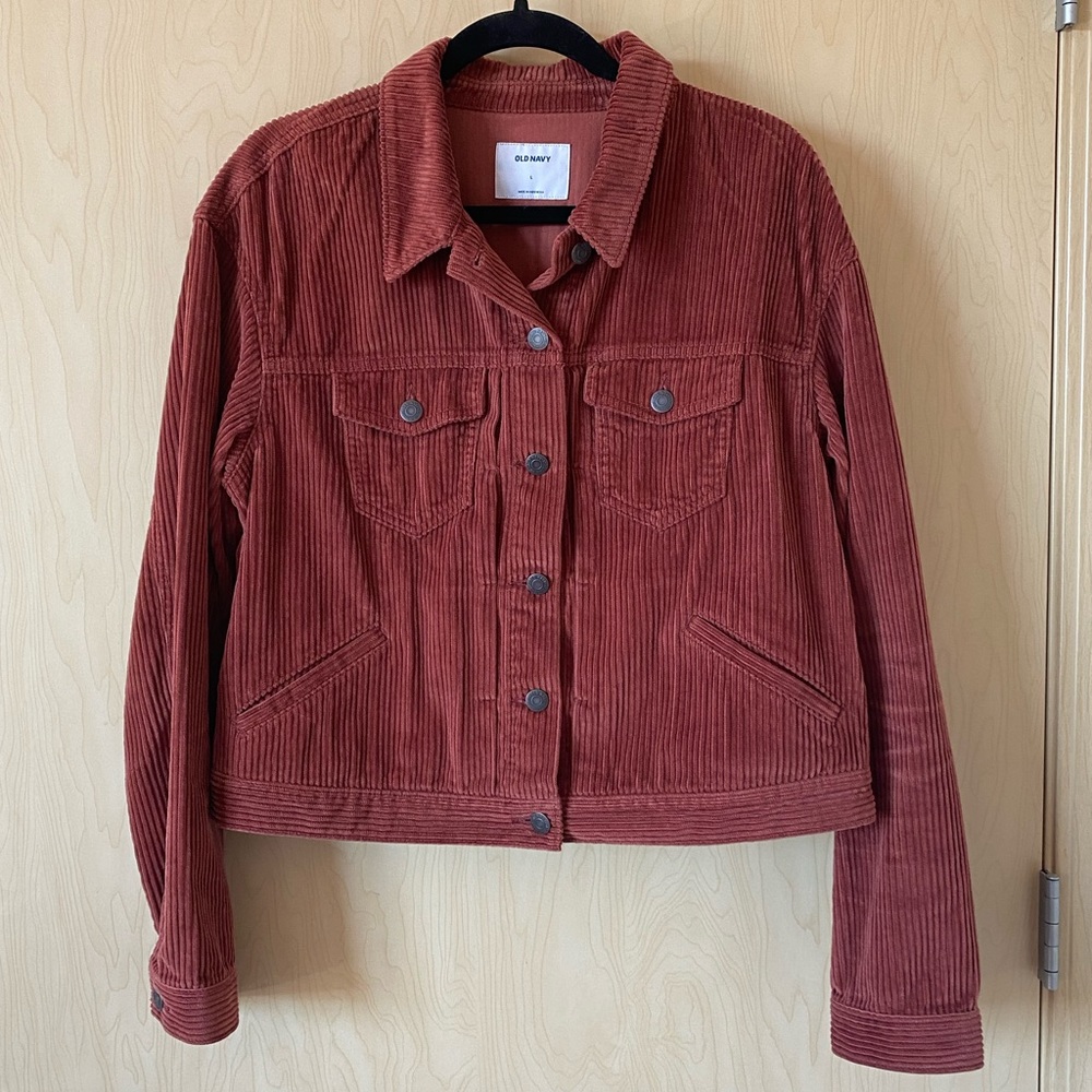 Cropped Corduroy Jacket - Picture 2 of 4